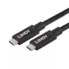 Lindy 43439 USB 3.2 Gen 2 USB-C auf USB-C Aktives Kabel, 8 m, 10 Gbps, 8K60, 100 W PD