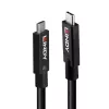 Lindy 43439 USB 3.2 Gen 2 USB-C auf USB-C Aktives Kabel, 8 m, 10 Gbps, 8K60, 100 W PD