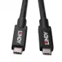 Lindy 43439 USB 3.2 Gen 2 USB-C auf USB-C Aktives Kabel, 8 m, 10 Gbps, 8K60, 100 W PD