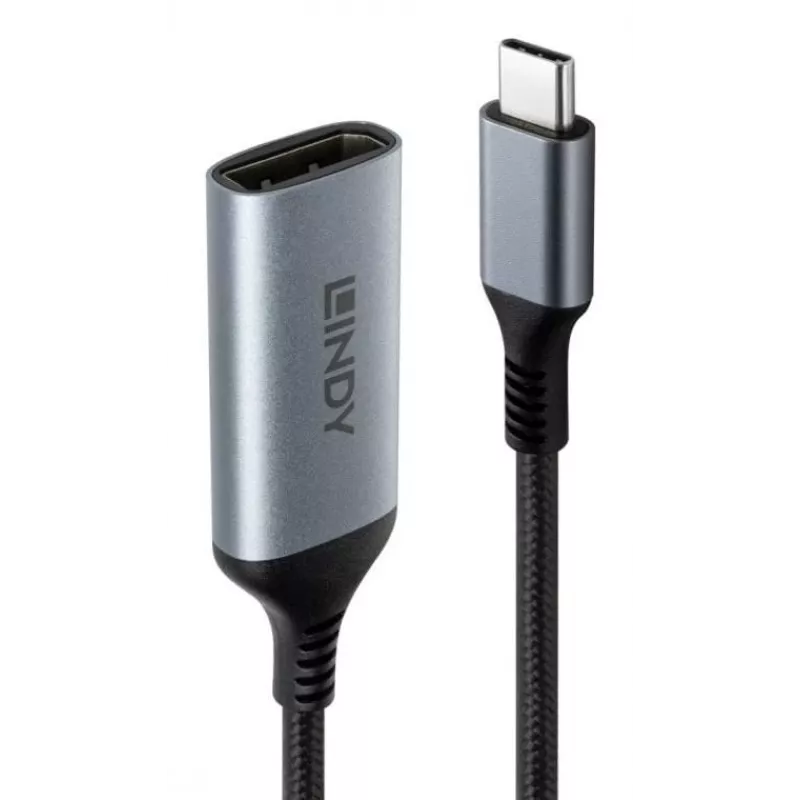 LINDY USB Type C auf DisplayPort Adapterkabel 4K 60Hz