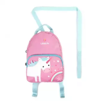 LittleLife Kleinkind-Rucksack Face Unicorn