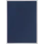 LMG Signaltechnologie UMBR300-DBL Rückendeckblätter für die Bindung, A4, Ledernarbung, Dunkelblau, 300 g/m², 100 Stück