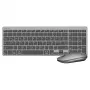 LogiLink ID0215 Bluetooth Dual-Mode Wireless Tastatur- und Maus-Set, Grau/Anthrazit