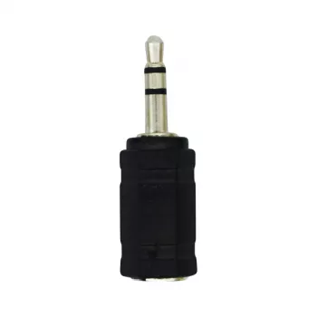 LogiLink CA1102 Audio-Adapter - Stereo-Mini-Klinkenstecker (M) auf 2x Stereo-Klinkenbuchse (F) - 0,2m - Schwarz