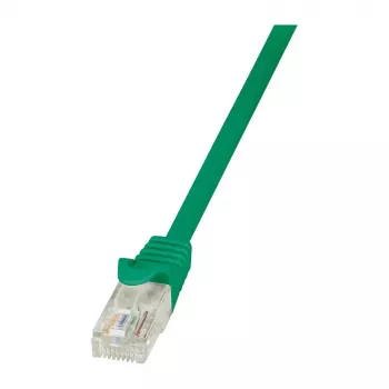 LogiLink Cat.5e U/UTP Gigabit Patchkabel, RJ45, 1,5 m, Grün