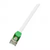 LogiLink Cat.6 S/FTP Crossover Patchkabel, RJ45, 0,5 m, Grau, LSZH, 10 Gbit/s