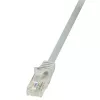 LogiLink Cat.6 U/UTP EconLine Patchkabel, Grau, 0,5 m CP2022U