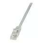 LogiLink Cat.6 U/UTP EconLine Patchkabel, Grau, 0,5 m CP2022U