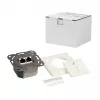 LOGILINK Cat.6 Wanddose 2xRJ45 STP Horizontal, Reinweiß