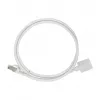 Logilink Cat.6A S/FTP Premium Patchkabel-Verlängerung - Weiß, 5m (RJ45 Stecker auf Buchse)