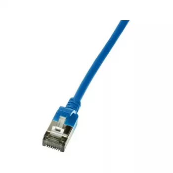 LogiLink CQ9076S Cat.6A U/FTP SlimLine Patchkabel, TPE, Blau, 5 m