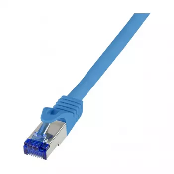 LogiLink Cat.6A S/FTP Ultraflex GHMT Certified Patch Cable, 1.0m, Blau