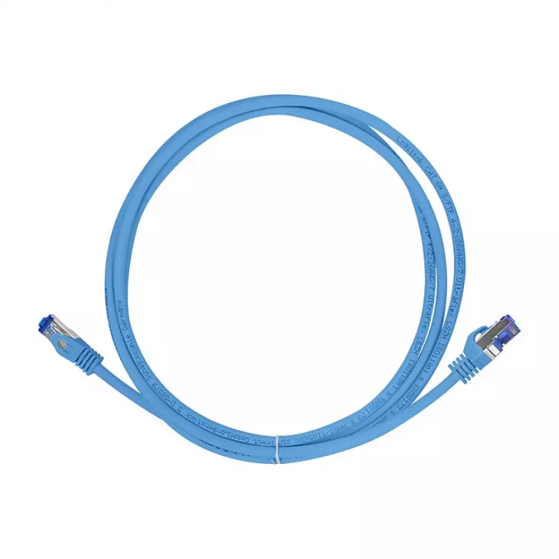 LOGILINK Cat.6A S/FTP Ultraflex Patchkabel, GHMT-zertifiziert, Blau, 5,0 m