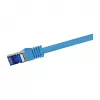 LOGILINK Cat.6A S/FTP Ultraflex Patchkabel, GHMT-zertifiziert, Blau, 5,0 m