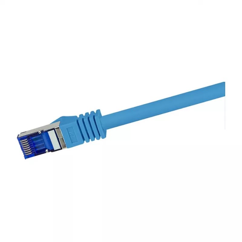 LOGILINK Cat.6A S/FTP Ultraflex Patchkabel, GHMT-zertifiziert, Blau, 5,0 m