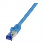 LOGILINK Cat.6A S/FTP Ultraflex Patchkabel, GHMT-zertifiziert, Blau, 5,0 m