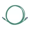 LogiLink Cat.6A S/FTP Ultraflex Patchkabel, 0,25 m, Grün, GHMT-zertifiziert