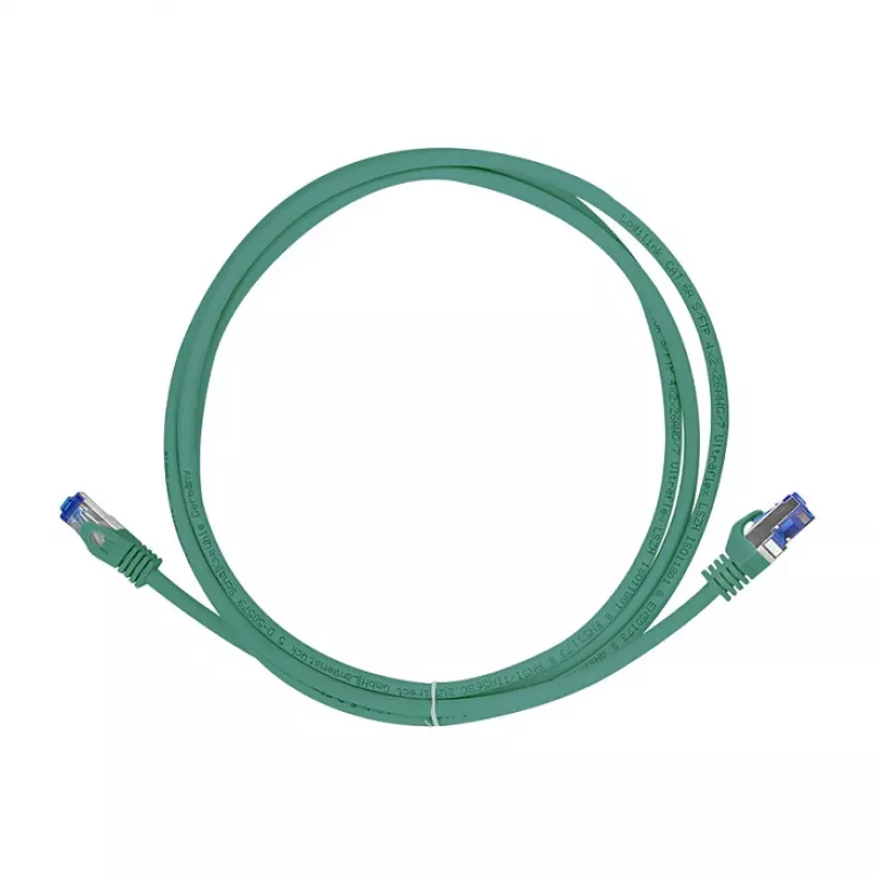 LogiLink Cat.6A S/FTP Ultraflex Patchkabel, 0,25 m, Grün, GHMT-zertifiziert