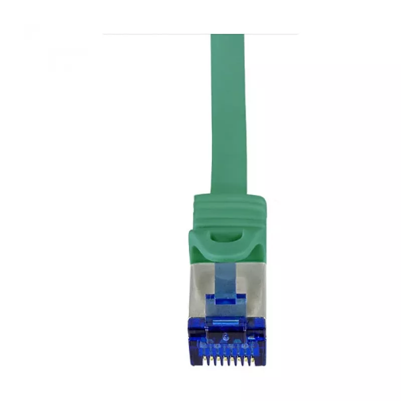 LogiLink Cat.6A S/FTP Ultraflex Patchkabel, 0,25 m, Grün, GHMT-zertifiziert