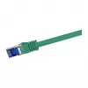 LogiLink Cat.6A S/FTP Ultraflex Patchkabel, 0,25 m, Grün, GHMT-zertifiziert