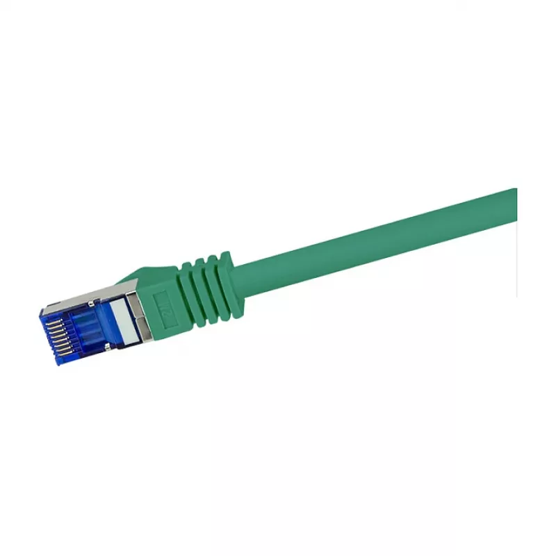 LogiLink Cat.6A S/FTP Ultraflex Patchkabel, 0,25 m, Grün, GHMT-zertifiziert