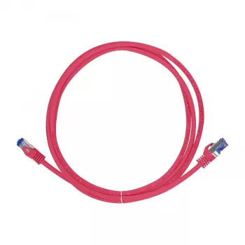 LogiLink Cat.6A S/FTP Ultraflex Patchkabel, GHMT-zertifiziert, Rot, 0,25 m