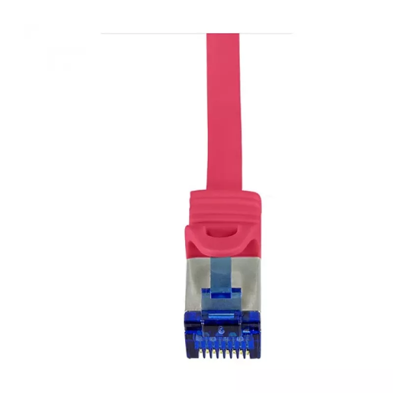 LogiLink Cat.6A S/FTP Ultraflex Patchkabel, GHMT-zertifiziert, Rot, 0,25 m