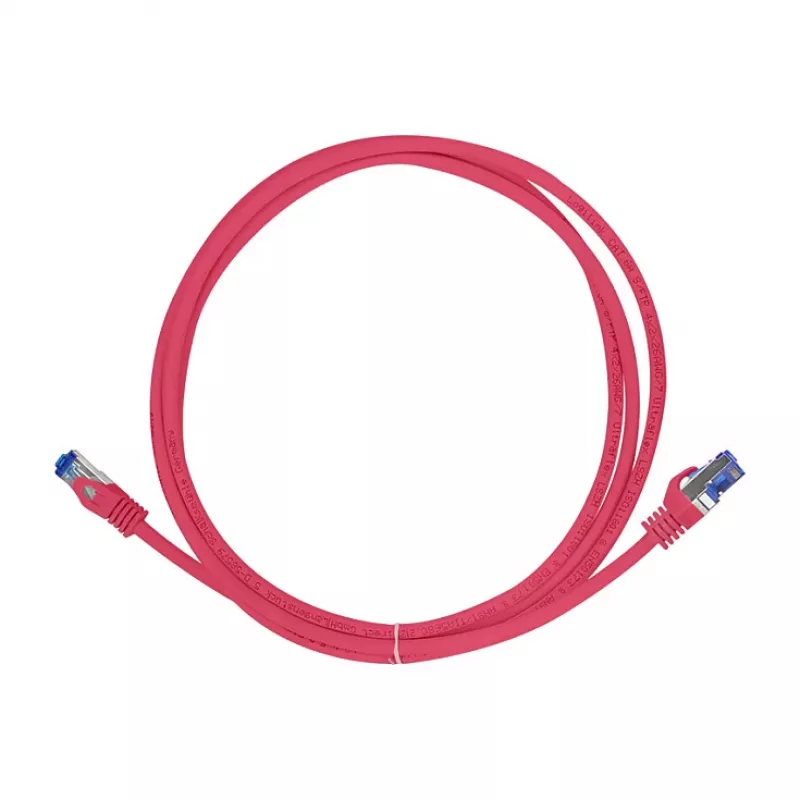 LogiLink Cat.6A S/FTP Ultraflex Patchkabel, GHMT-zertifiziert, Rot, 1,0 m