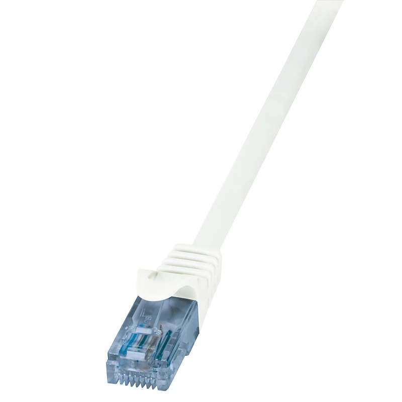 LogiLink EconLine Cat.6A U/UTP Patchkabel CP3031U, RJ45 auf RJ45, 1 m, Weiß