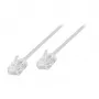 LogiLink Cat.6A U/UTP Slim High-Flex Patch Cable, Weiß, 3m