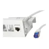 LogiLink CC5102S Cat.6A S/FTP RJ45 Patchkabel – 15 m, Grau (Consolidation Point)