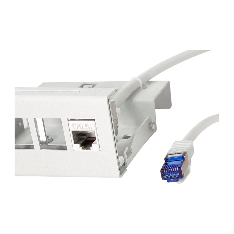 LogiLink CC5102S Cat.6A S/FTP RJ45 Patchkabel – 15 m, Grau (Consolidation Point)