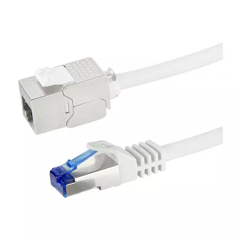 LogiLink CC5102S Cat.6A S/FTP RJ45 Patchkabel – 15 m, Grau (Consolidation Point)