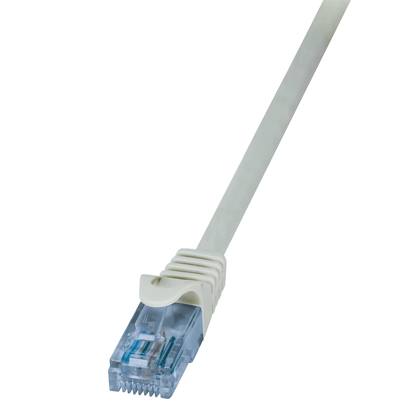 LogiLink CP3022U EconLine Cat.6A U/UTP Patchkabel, RJ45, 0,5 m, Grau