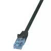LogiLink EconLine Cat.6A U/UTP Patchkabel CP3053U, RJ45 auf RJ45, 2 m, Schwarz