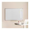 LOGILINK Dry Erase Whiteboard Wandmontage 120x90 cm Magnetische Stahltafel mit Aluminiumrahmen