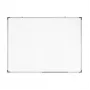 LOGILINK Dry Erase Whiteboard Wandmontage 120x90 cm Magnetische Stahltafel mit Aluminiumrahmen