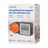 LogiLink Energiekostenmessgerät Outdoor, LCD-Anzeige, Schwarz/Orange