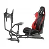 LOGILINK EO0065 Rennsimulator-Cockpit mit Monitorhalterung