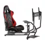 LOGILINK EO0065 Rennsimulator-Cockpit mit Monitorhalterung