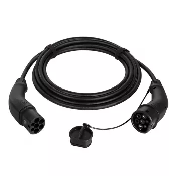 LogiLink EVC0109 EV-Ladekabel Typ 2, 1-phasig, 32 A, 7,4 kW, 5 m