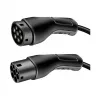 LogiLink EVC0125 Typ 2 Ladekabel für Elektroautos - 11 kW, 3-Phasen, 20 A, 7,5 m, Schwarz mit Tragetasche