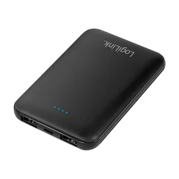 LogiLink PA0202 Powerbank 5000mAh Schwarz