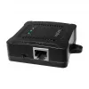 LogiLink POE005 PoE-Splitter, 1 Port Gigabit, max. 24 W, IEEE 802.3af/at, schwarz