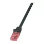 LogiLink PrimeLine Cat.6 U/UTP Bare Copper Patchkabel, RJ45, 1,5 m, Schwarz