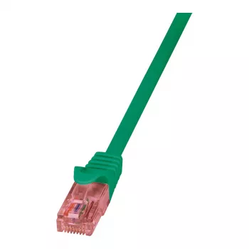 LogiLink Cat.6 U/UTP Bare Copper Patchkabel, 3m, Grün, PrimeLine