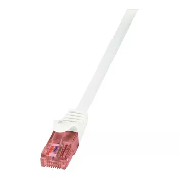 LogiLink PrimeLine Cat.6 U/UTP Patchkabel, 7,5 m, Weiß, Kupfer, RJ45, Gigabit Ethernet