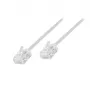 LogiLink Slim High-Flex Cat.6A U/UTP Patchkabel, 0,5 m, Weiß, 10er-Pack (CQ3021U)