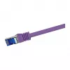 LogiLink Ultraflex Cat.6A S/FTP Patchkabel RJ-45 (M/M) – Violett 5 m – C6A079S
