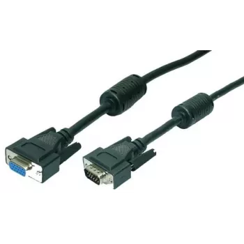 LOGILINK VGA-Kabel 2m Schwarz Male to Male